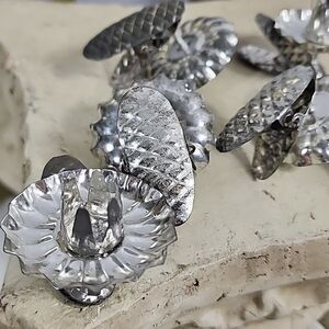 22 Vintage Pinecone Christmas Tree Candle holders